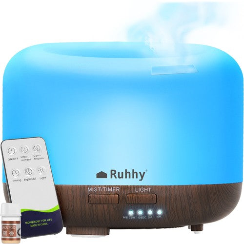 Aroma diffuser - LED humidifier with remote control N23511 Ruhhy 5900779950283