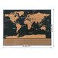 World map - scratch card with flags 23443-9