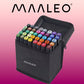 Double-sided markers/pens - 40 pcs. MAALEO 24102-1