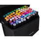 Double-sided markers/pens - 80 pcs. MAALEO 24103-4