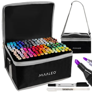 Double-sided markers/pens - 168 pcs. MAALEO 24101 Maaleo 5900779951952