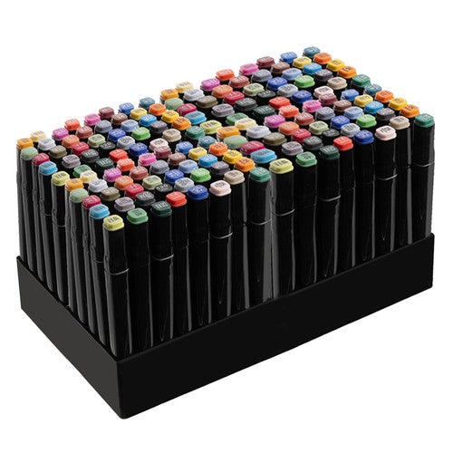 Double-sided markers/pens - 168 pcs. MAALEO 24101-12