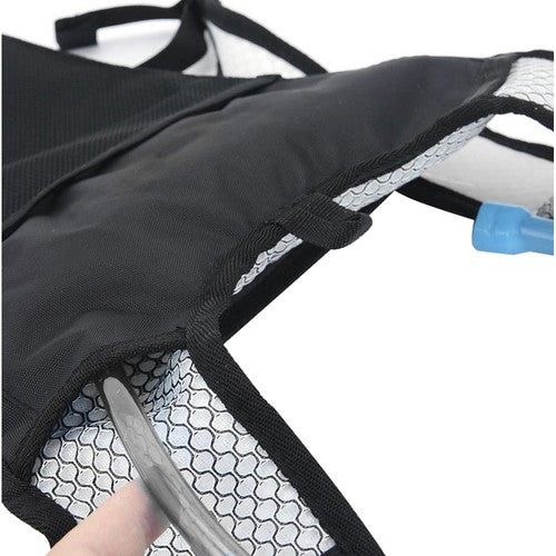 Backpack with a water bladder - gray 23489-2