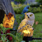 Solar garden lamp - owl Gardlov 23847-1