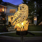 Solar garden lamp - owl Gardlov 23847-3