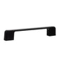 Black furniture handle - 10 pcs. Ruhhy 24190-3