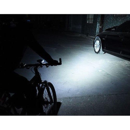 LED bicycle light with counter 23680-1