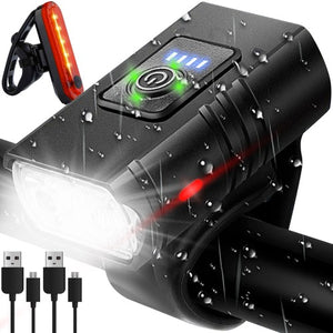 4T6 USB bicycle light + rear light 23677 Trizand 5900779951075