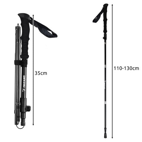 Trekking poles + accessories 2 pcs Trizand 24396-8