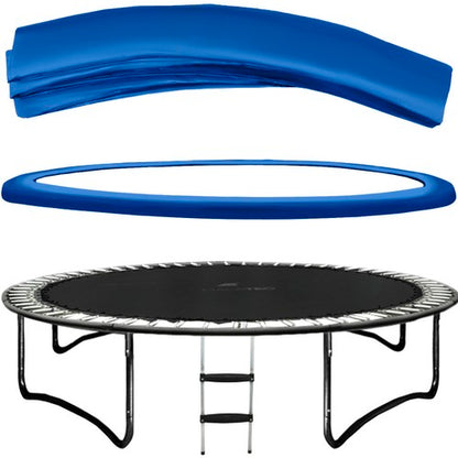 Spring cover for a 244 cm trampoline - blue Malatec 5900779937338