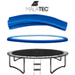 Spring cover for a 244 cm trampoline - blue-4