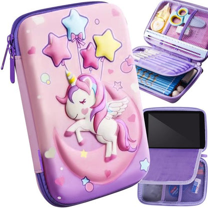 Folding pencil case - unicorn Maaleo 24510 Maaleo 5900779952874