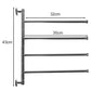 Bathroom towel rack Ruhhy 24267-2