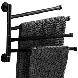 Bathroom Towel Rack - Black Ruhhy 24474 Ruhhy 5900779952751