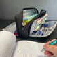 Triple foldable pencil case - black Maaleo 24476-10