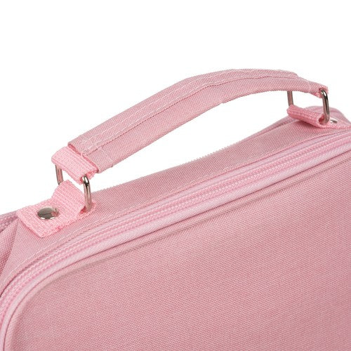 Double extendable pencil case - pink Maaleo 24517-8