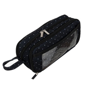 Triple foldable pencil case - black Maaleo 24511 Maaleo 5900779952881