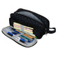 Triple foldable pencil case - black Maaleo 24511-3