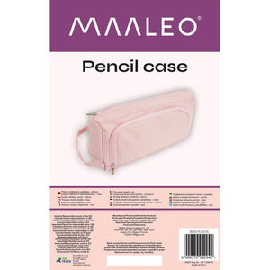 Double extendable pencil case - pink Maaleo 24519-1