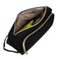 Double extendable pencil case - black Maaleo 24502-7