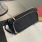 Double extendable pencil case - black Maaleo 24502-12