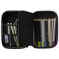 Folding pencil case - school Kruzzel 24533-4