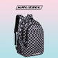 Backpack 22L - checkerboard Kruzzel 24530-13