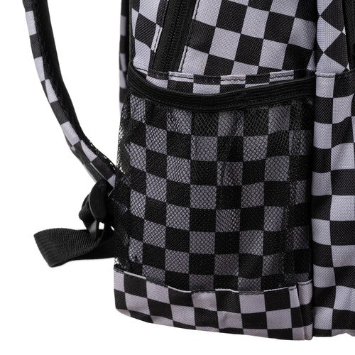 Backpack 22L - checkerboard Kruzzel 24530-4