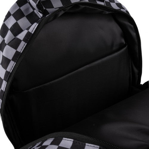 Backpack 30L - checkerboard Kruzzel 24531-8