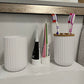 Bathroom accessories set - white Ruhhy 24635-15