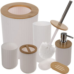 Bathroom accessories set - white Ruhhy 24635 Ruhhy 5900779953376