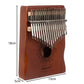 Musical instrument - kalimba Malatec 24352-2