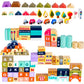 Wooden blocks 115 pcs - city 23519-15