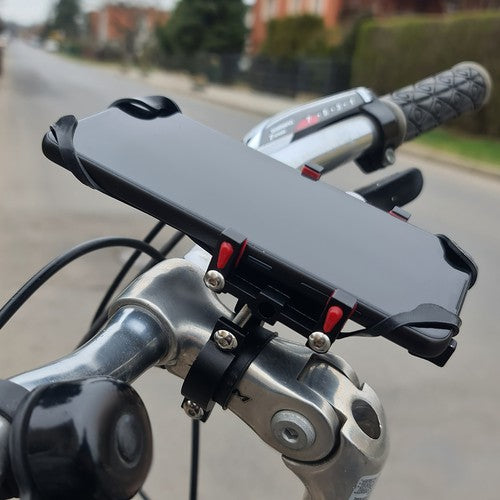 Bicycle phone holder with rubber band U24907-11