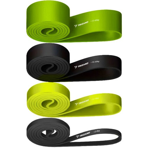 Set of exercise bands - 4 pcs. Trizand 24305-3