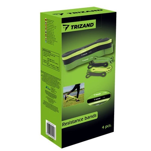 Set of exercise bands - 4 pcs. Trizand 24305-1