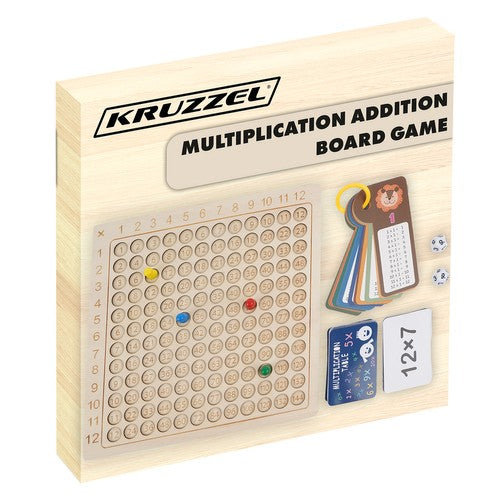 Multiplication table - board game Kruzzel 24639-1