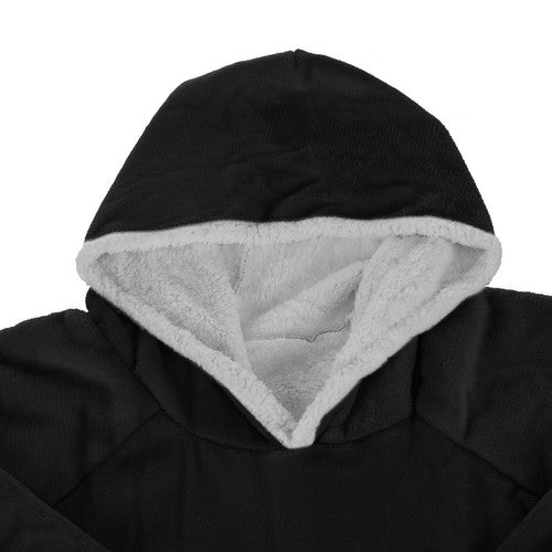 XXL sweatshirt - blanket black Ruhhy 24403-5