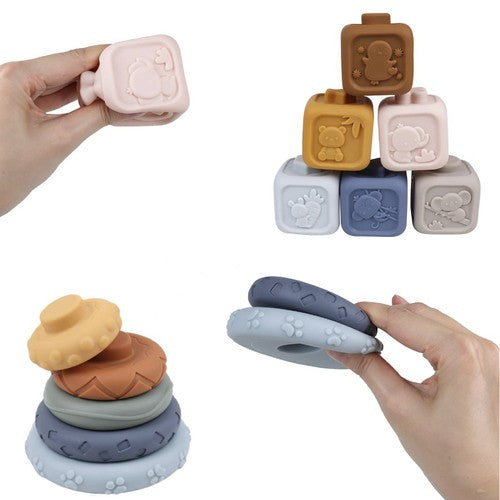 Soft sensory blocks - 13 pcs Kruzzel 24812-4