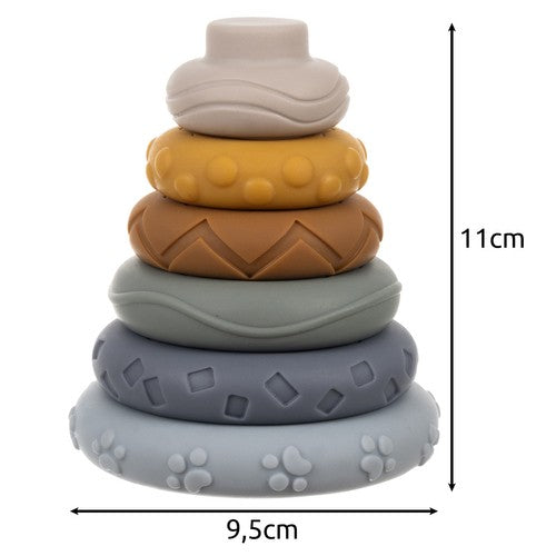 Soft sensory blocks - 13 pcs Kruzzel 24812-2