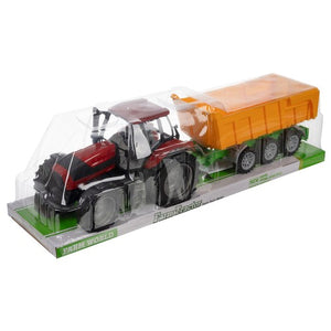 Farm - tractor with trailer 24711-1