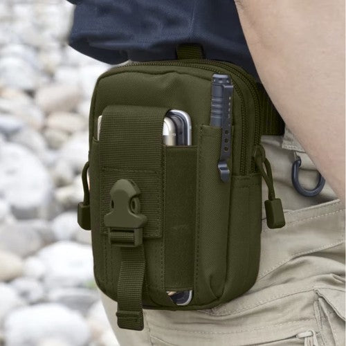 Tactical waist bag + belt greenTrizand 24322-5