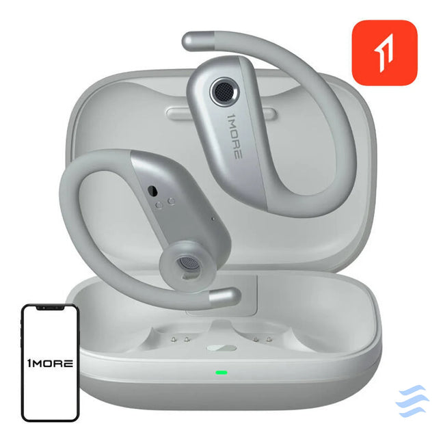 1MORE FIT OPEN wireless headphones (silver) Sports