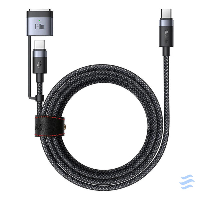 2 in 1 USB C to USB C + Magsafe 3 cable Mcdodo CA 0140 2m (black) Others