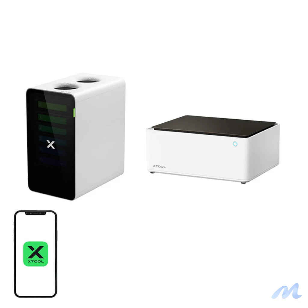 2-in-1 xTool M1 10W Laser Engraver + xTool SafetyPro™ AP2 Smoke Absorber