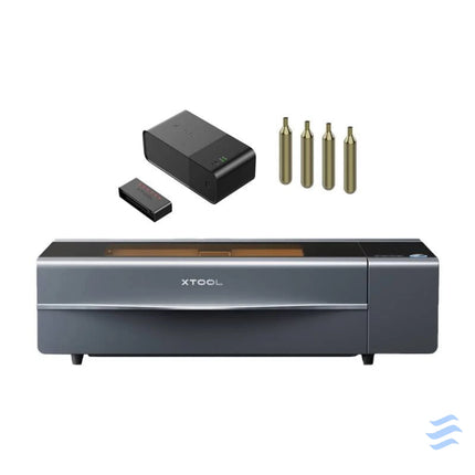 2 in 1 xTool P2S laser engraving machine (gray) Devices