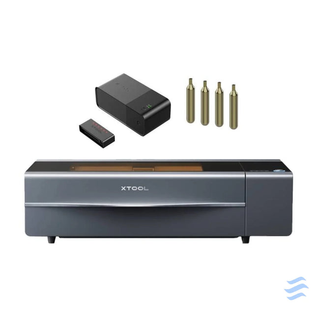 2 in 1 xTool P2S laser engraving machine (gray) Devices