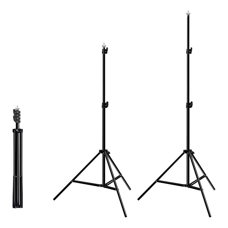 Puluz 2x3m Photo Background Mounting Kit/Stand + 3 Photo Backgrounds PKT5205