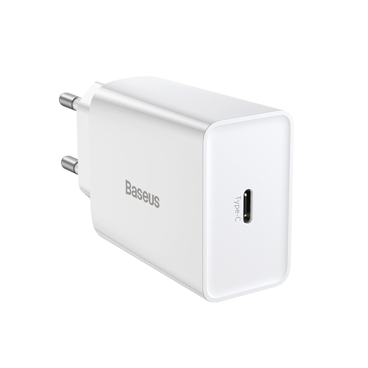 Baseus Speed Mini Quick Charger, USB-C, PD, 3A, 20W (white)