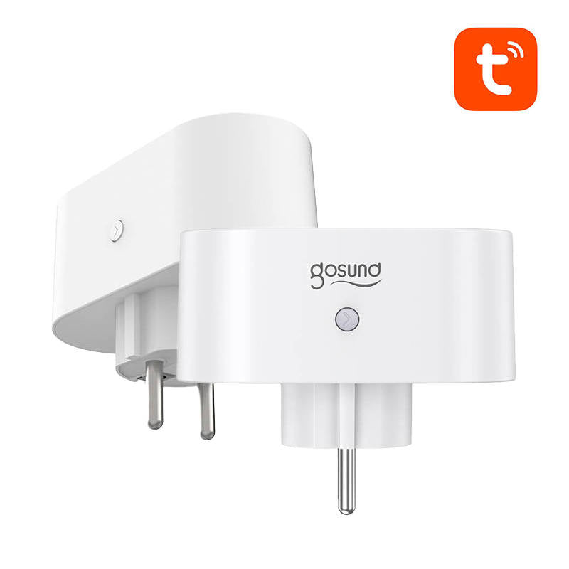 Gosund SP211 dual WiFi smart socket, 2 pieces 3500W (two-pack) Tuya